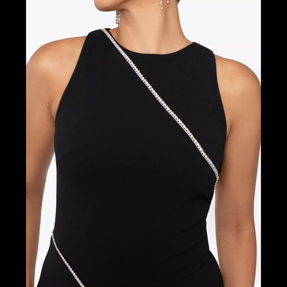 NWT Rhinestone-Trim Gown - Picture 4 of 4